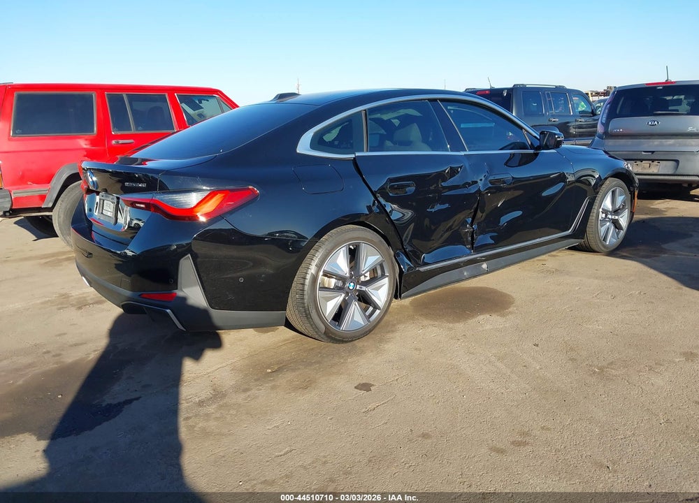 2025 BMW I4 GRAN COUPE EDRIVE40 VIN: WBY23HD00SFU13205