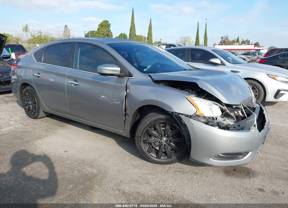 2013 NISSAN SENTRA SV VIN: 3N1AB7AP8DL732391