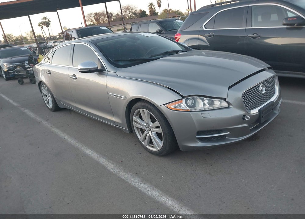 2012 JAGUAR XJ XJL PORTFOLIO VIN: SAJWA2GB2CLV30436