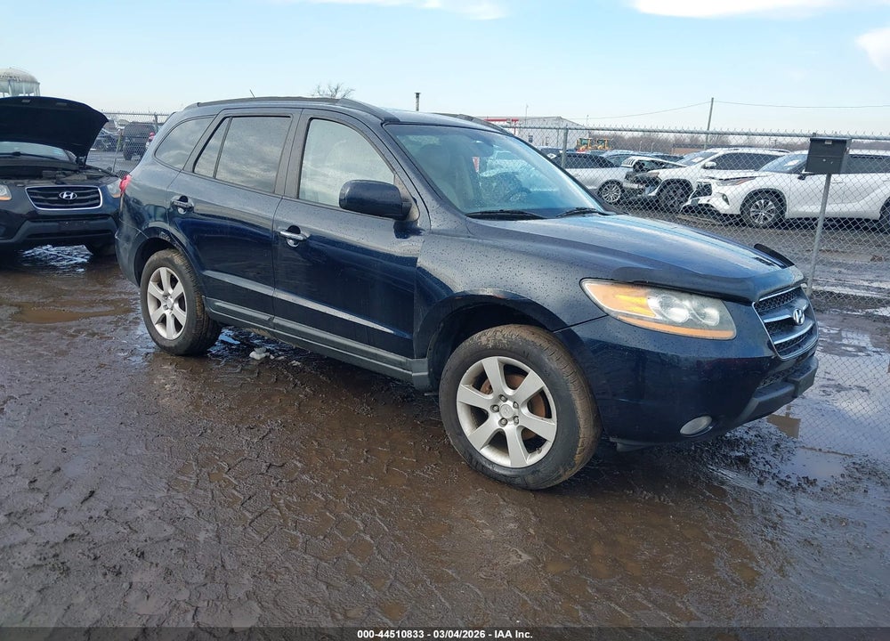 2008 HYUNDAI SANTA FE LIMITED/SE VIN: 5NMSH73E78H173480