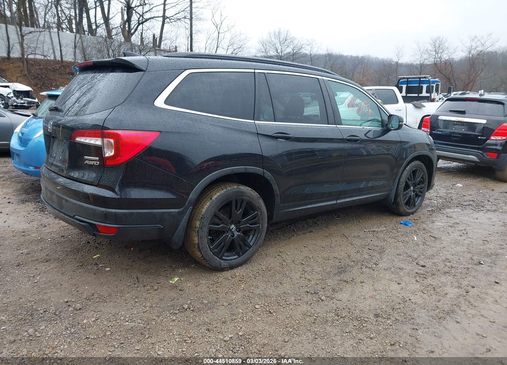 2021 HONDA PILOT AWD SPECIAL EDITION VIN: 5FNYF6H27MB016424