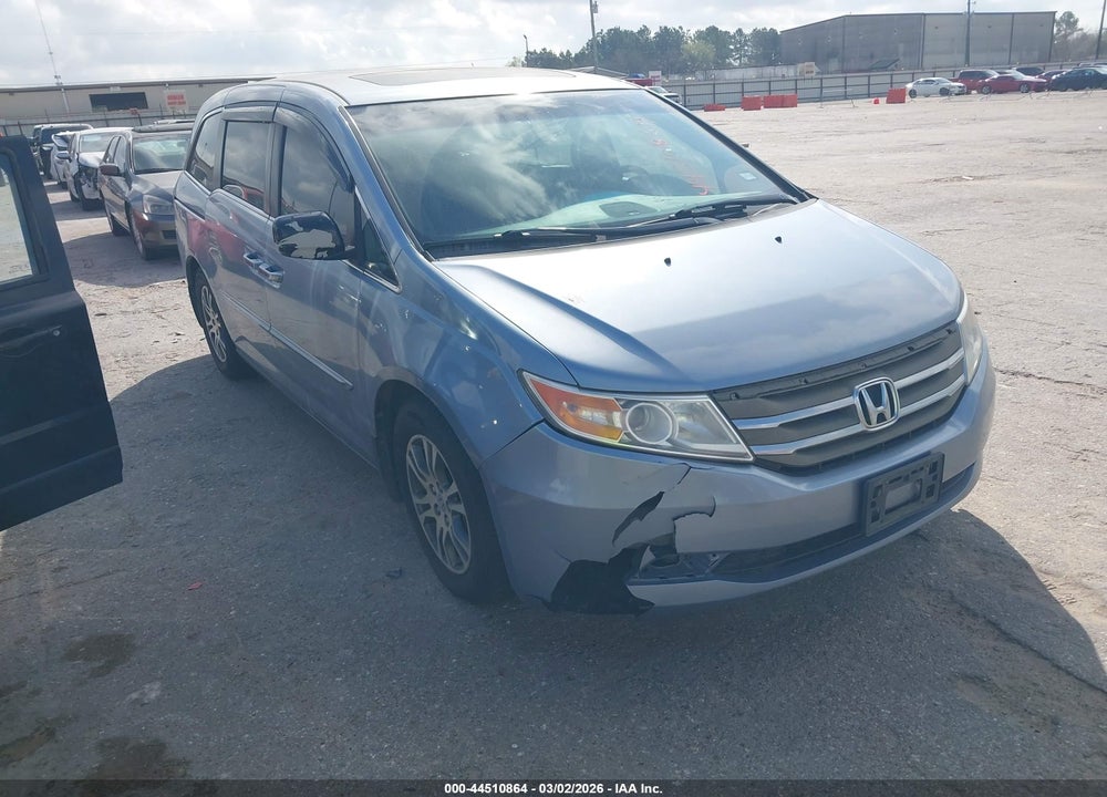 2013 HONDA ODYSSEY EX-L VIN: 5FNRL5H61DB062678