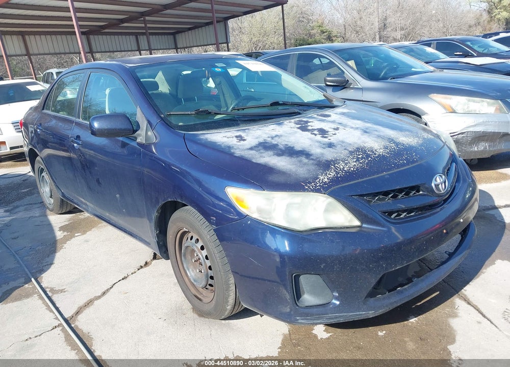 2011 TOYOTA COROLLA LE VIN: 2T1BU4EE5BC616519
