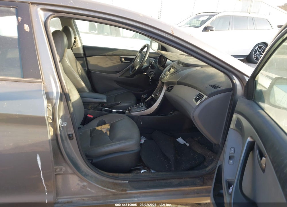 2013 HYUNDAI ELANTRA LIMITED VIN: 5NPDH4AE4DH206698