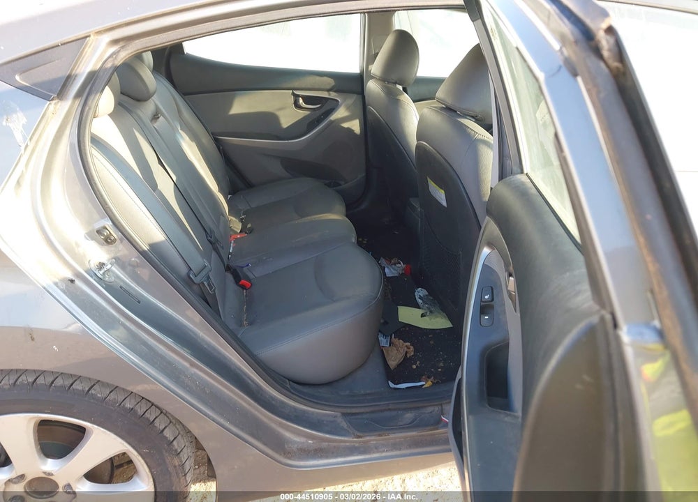 2013 HYUNDAI ELANTRA LIMITED VIN: 5NPDH4AE4DH206698