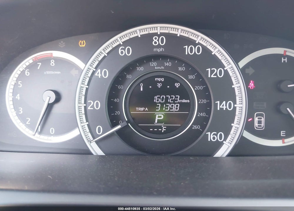 2013 HONDA ACCORD EX-L VIN: 1HGCR2F88DA231094