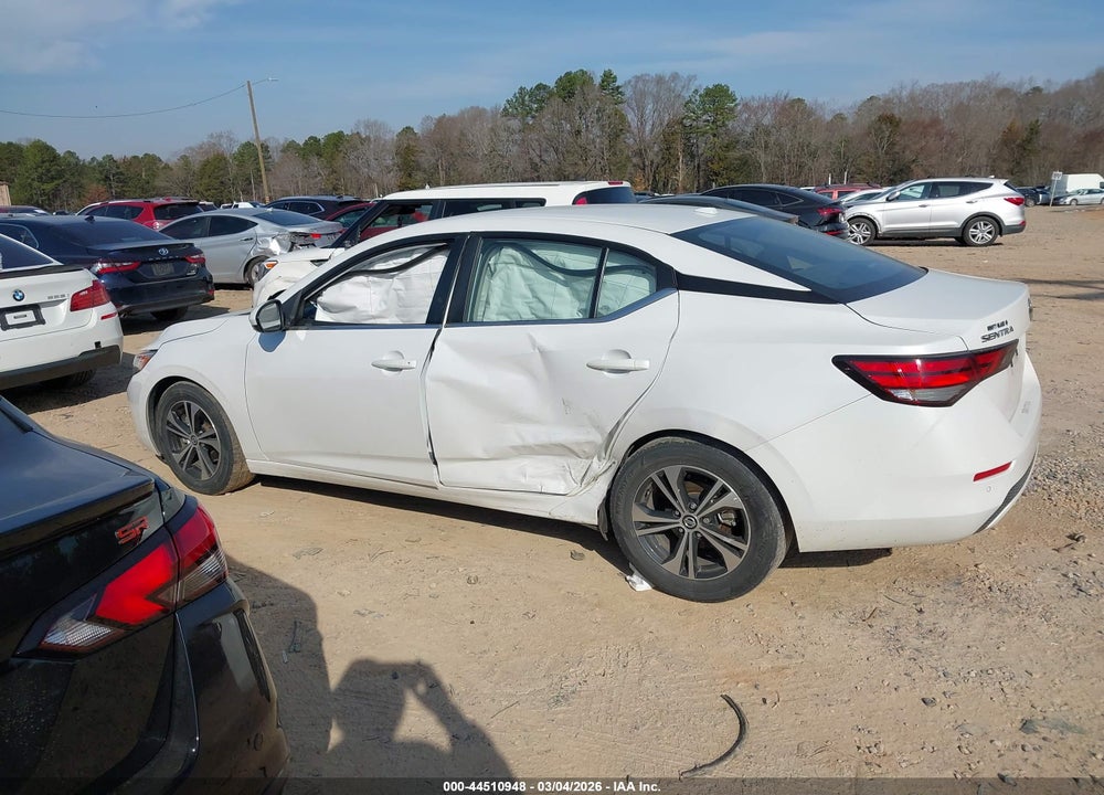 2023 NISSAN SENTRA SV XTRONIC CVT VIN: 3N1AB8CV8PY272559