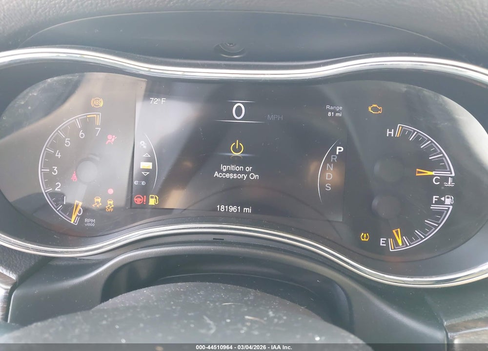 2014 JEEP GRAND CHEROKEE LIMITED VIN: 1C4RJEBG5EC141437