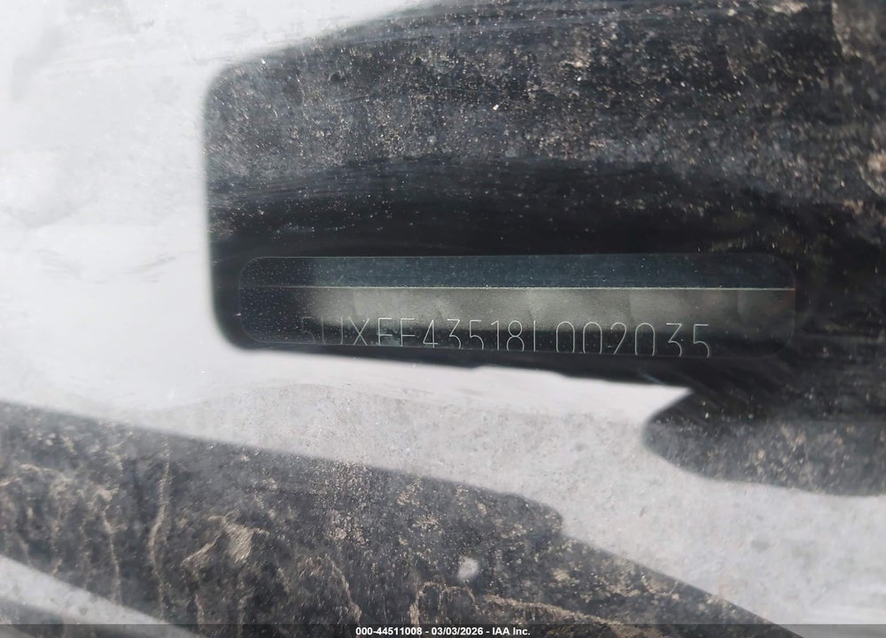 2008 BMW X5 3.0SI VIN: 5UXFE43518L002035