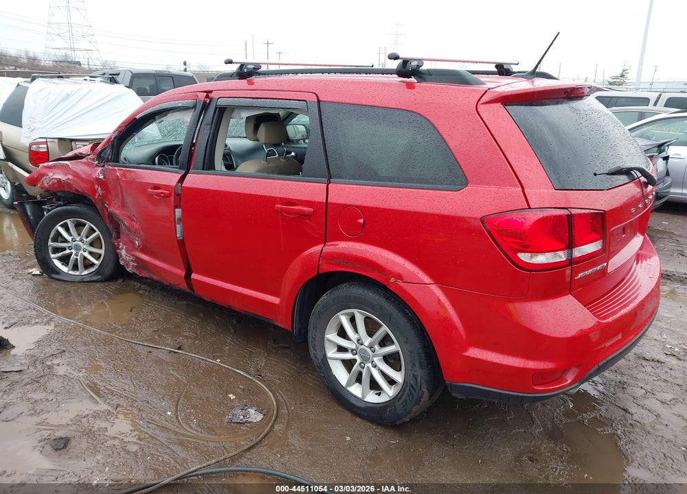 2016 DODGE JOURNEY SXT VIN: 3C4PDCBG5GT218687