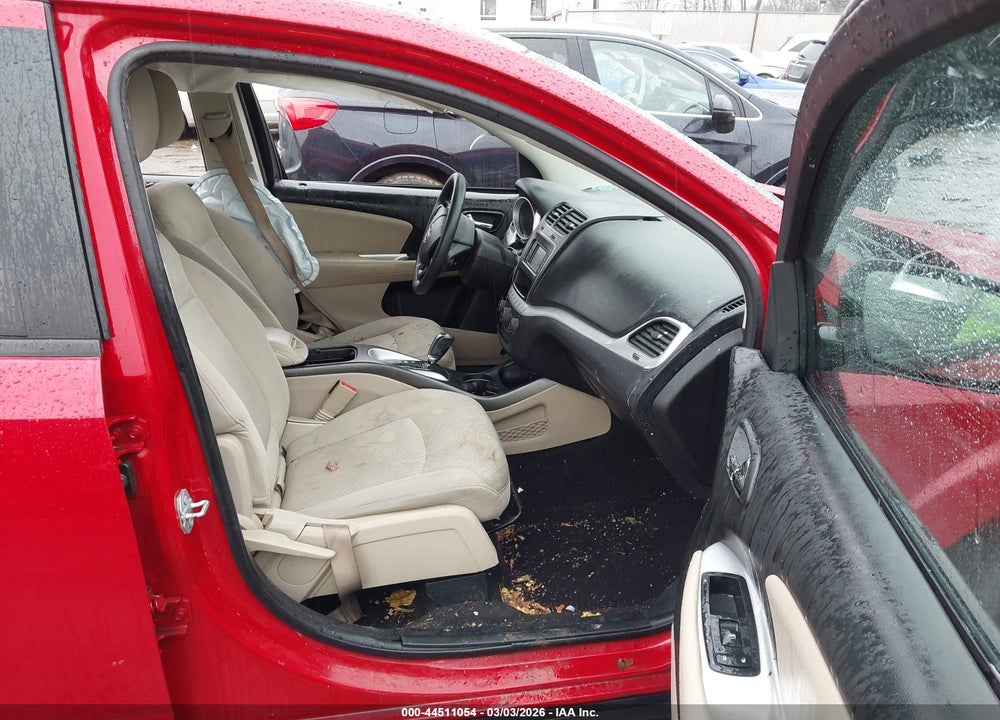 2016 DODGE JOURNEY SXT VIN: 3C4PDCBG5GT218687