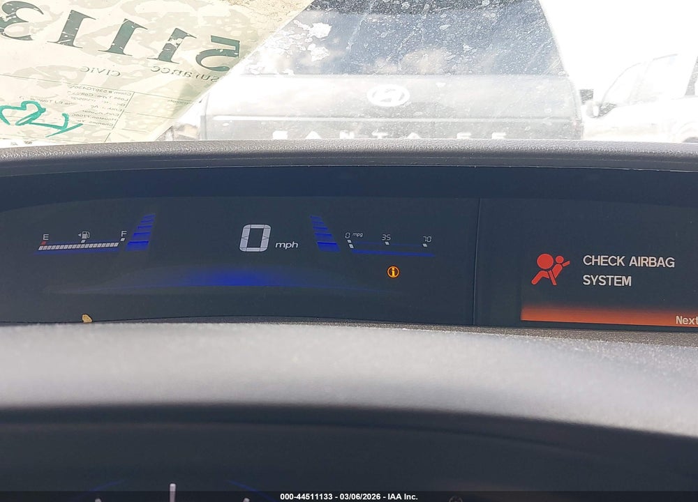 2015 HONDA CIVIC LX VIN: 19XFB2F58FE023707