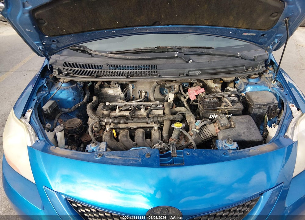 2010 TOYOTA YARIS VIN: JTDBT4K33A1384351