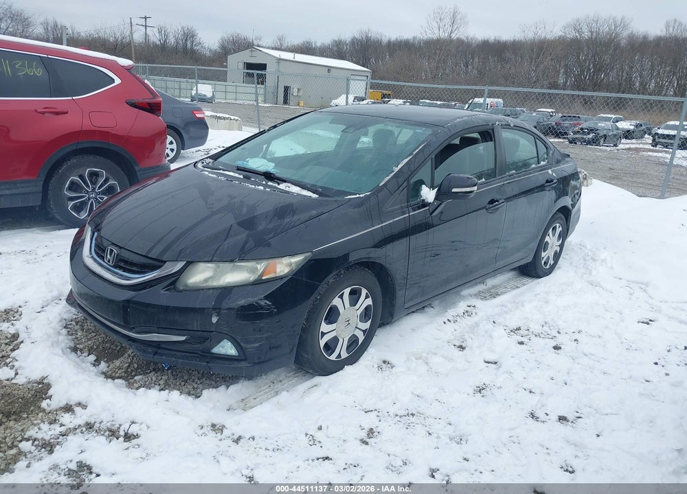 2013 HONDA CIVIC HYBRID VIN: 19XFB4F27DE000529