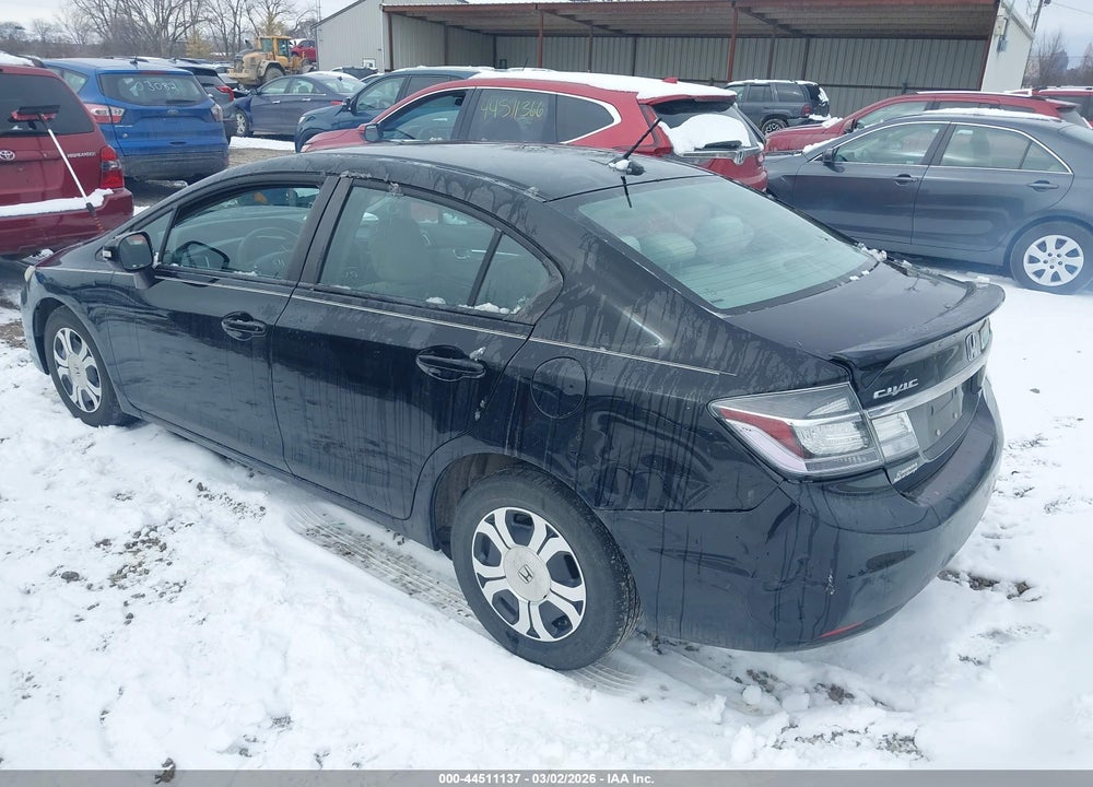 2013 HONDA CIVIC HYBRID VIN: 19XFB4F27DE000529