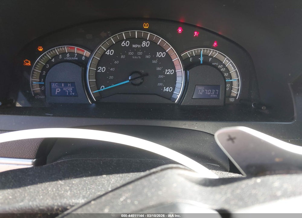 2012 TOYOTA CAMRY SE VIN: 4T1BF1FK2CU119327