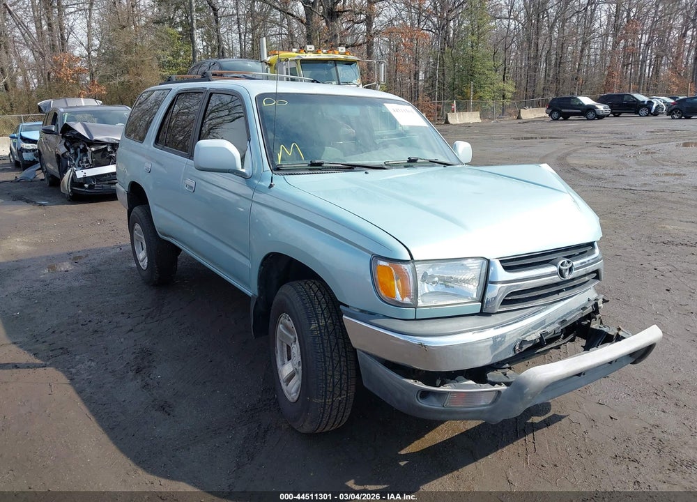 2001 TOYOTA 4RUNNER SR5 V6 VIN: JT3GN86RX10209661