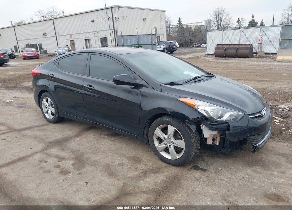 2013 HYUNDAI ELANTRA GLS VIN: 5NPDH4AE9DH244329