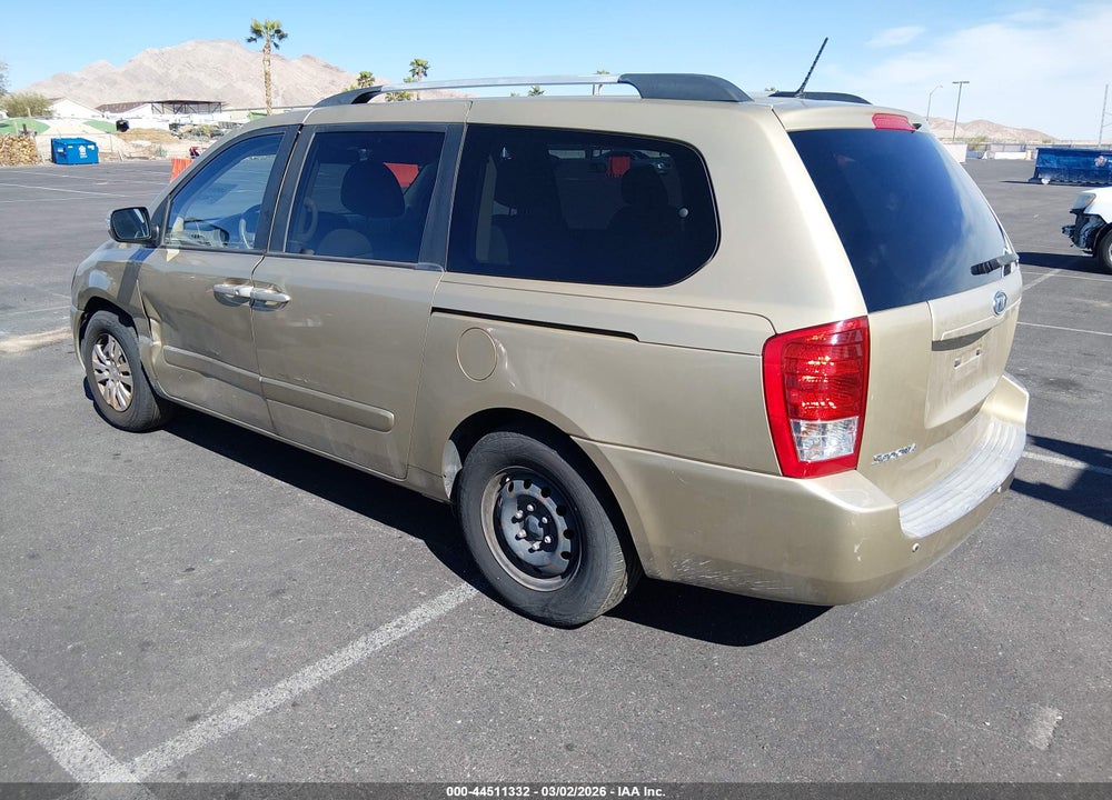 2011 KIA SEDONA LX VIN: KNDMG4C75B6406868