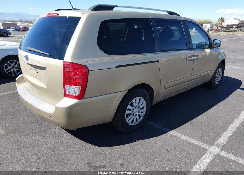 2011 KIA SEDONA LX VIN: KNDMG4C75B6406868