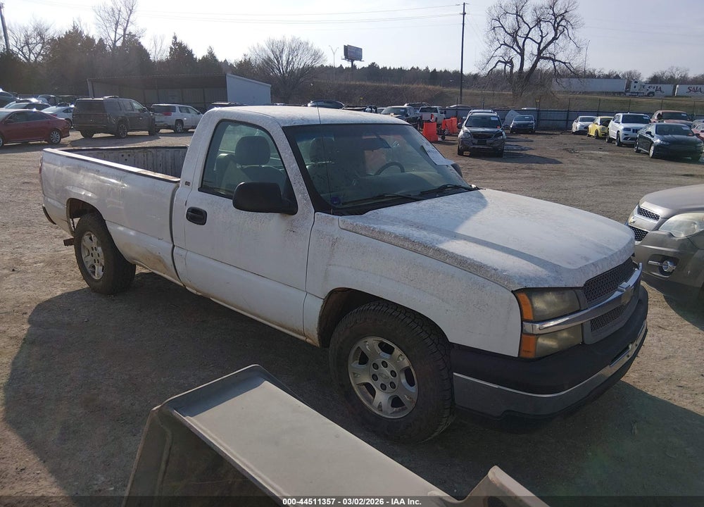 2004 CHEVROLET SILVERADO 1500 WORK TRUCK VIN: 1GCEC14V24Z337778