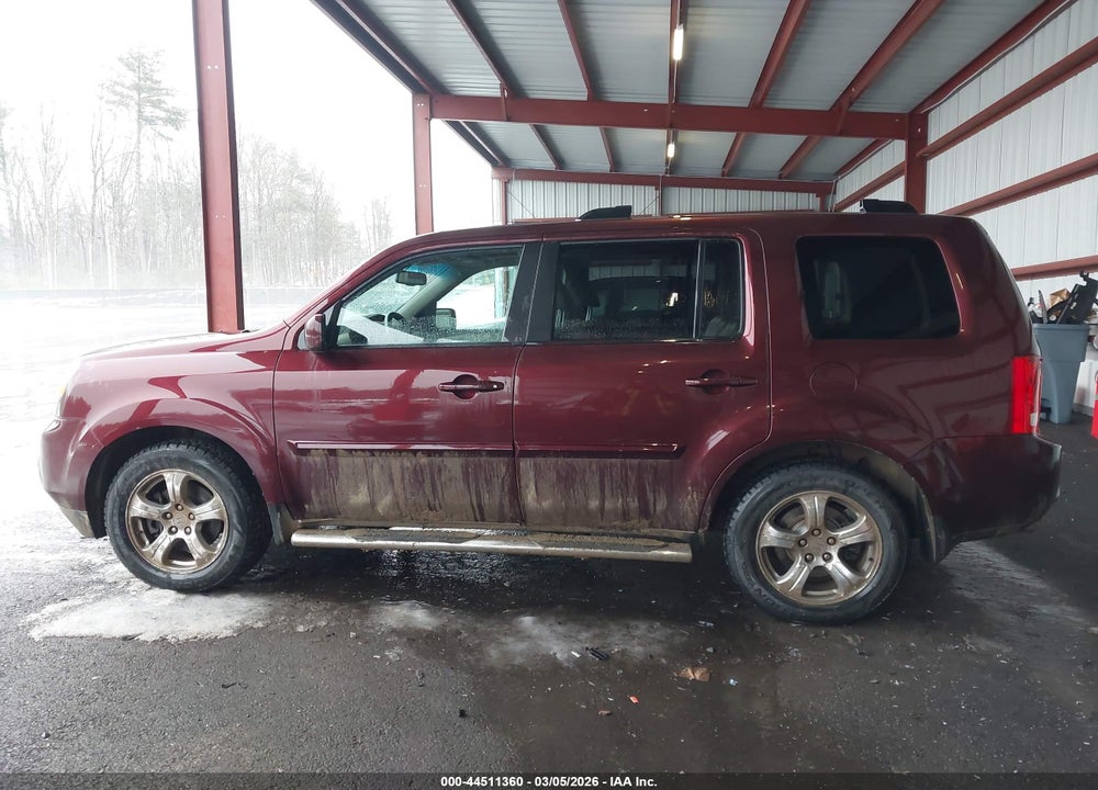 2013 HONDA PILOT EX-L VIN: 5FNYF4H51DB013002