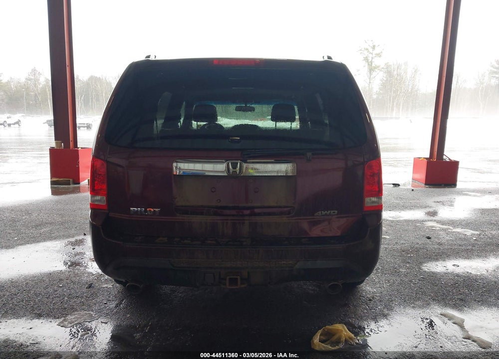 2013 HONDA PILOT EX-L VIN: 5FNYF4H51DB013002