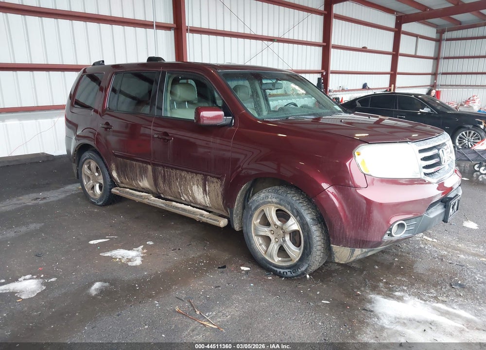 2013 HONDA PILOT EX-L VIN: 5FNYF4H51DB013002
