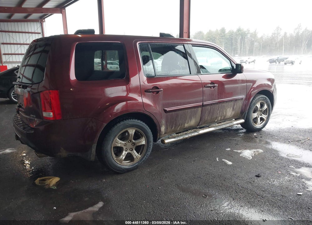 2013 HONDA PILOT EX-L VIN: 5FNYF4H51DB013002