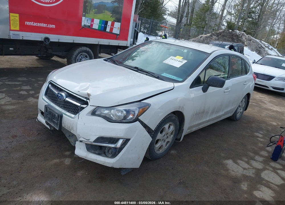 2016 SUBARU IMPREZA 2.0I VIN: JF1GPAA62G9259555