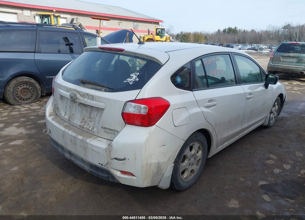 2016 SUBARU IMPREZA 2.0I VIN: JF1GPAA62G9259555