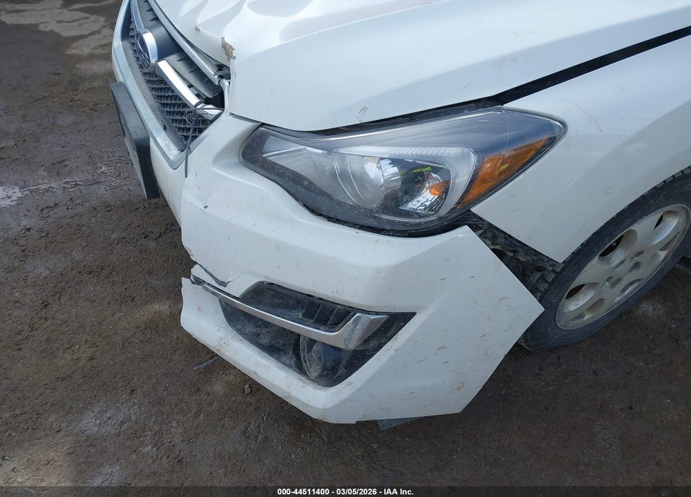 2016 SUBARU IMPREZA 2.0I VIN: JF1GPAA62G9259555