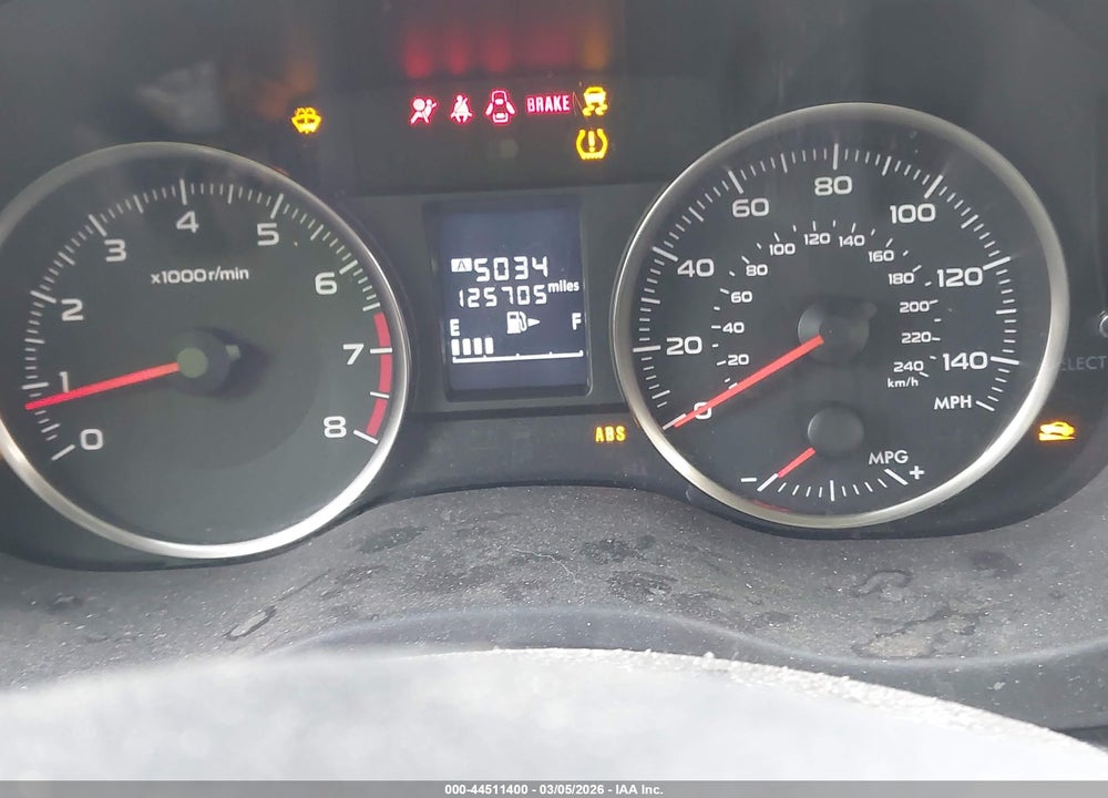2016 SUBARU IMPREZA 2.0I VIN: JF1GPAA62G9259555