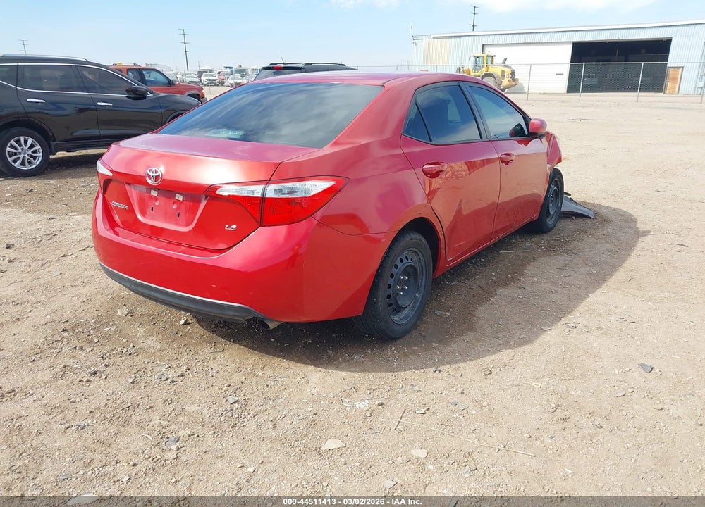 2014 TOYOTA COROLLA L VIN: 5YFBURHE0EP122758