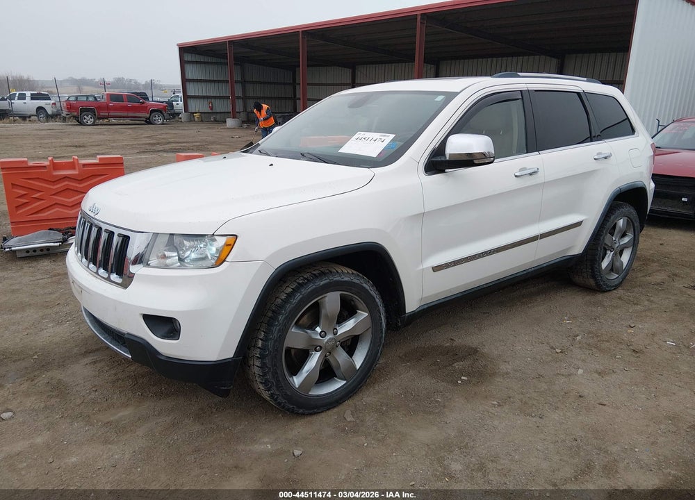 2011 JEEP GRAND CHEROKEE LIMITED VIN: 1J4RR5GT2BC533764