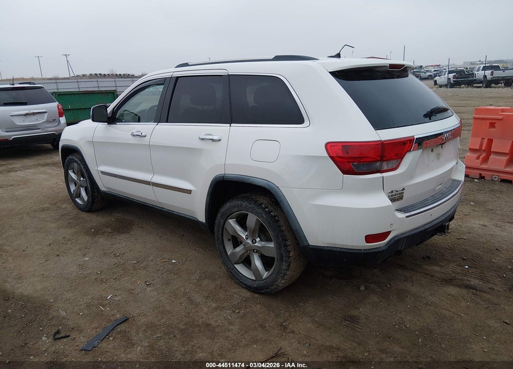 2011 JEEP GRAND CHEROKEE LIMITED VIN: 1J4RR5GT2BC533764