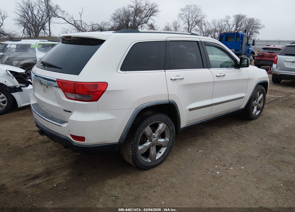 2011 JEEP GRAND CHEROKEE LIMITED VIN: 1J4RR5GT2BC533764