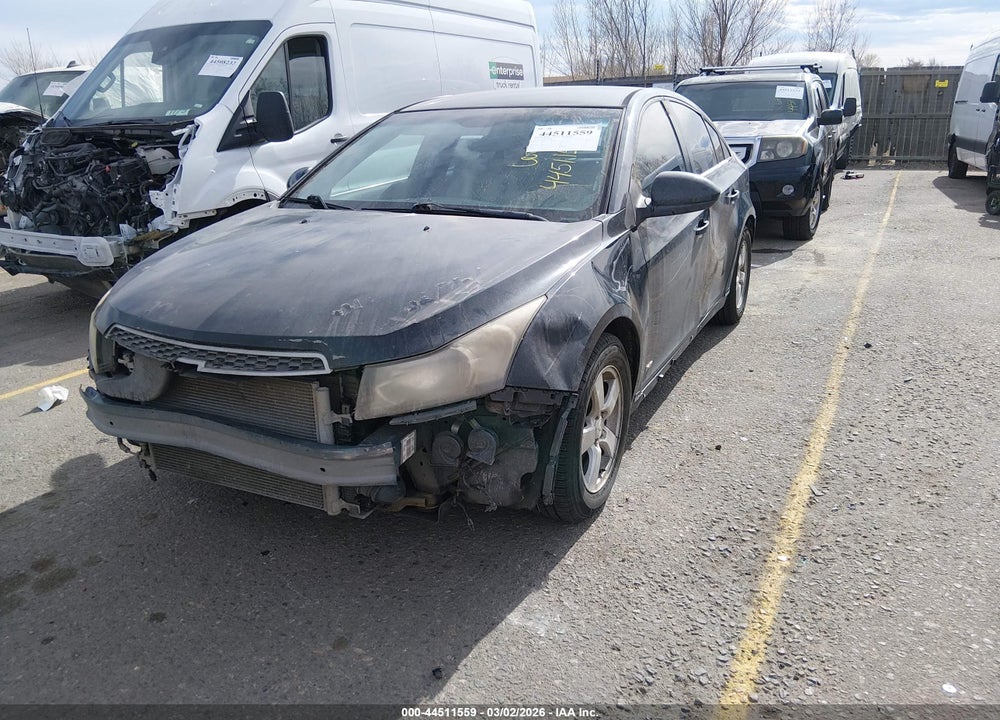 2013 CHEVROLET CRUZE 1LT MANUAL VIN: 1G1PD5SB3D7273101