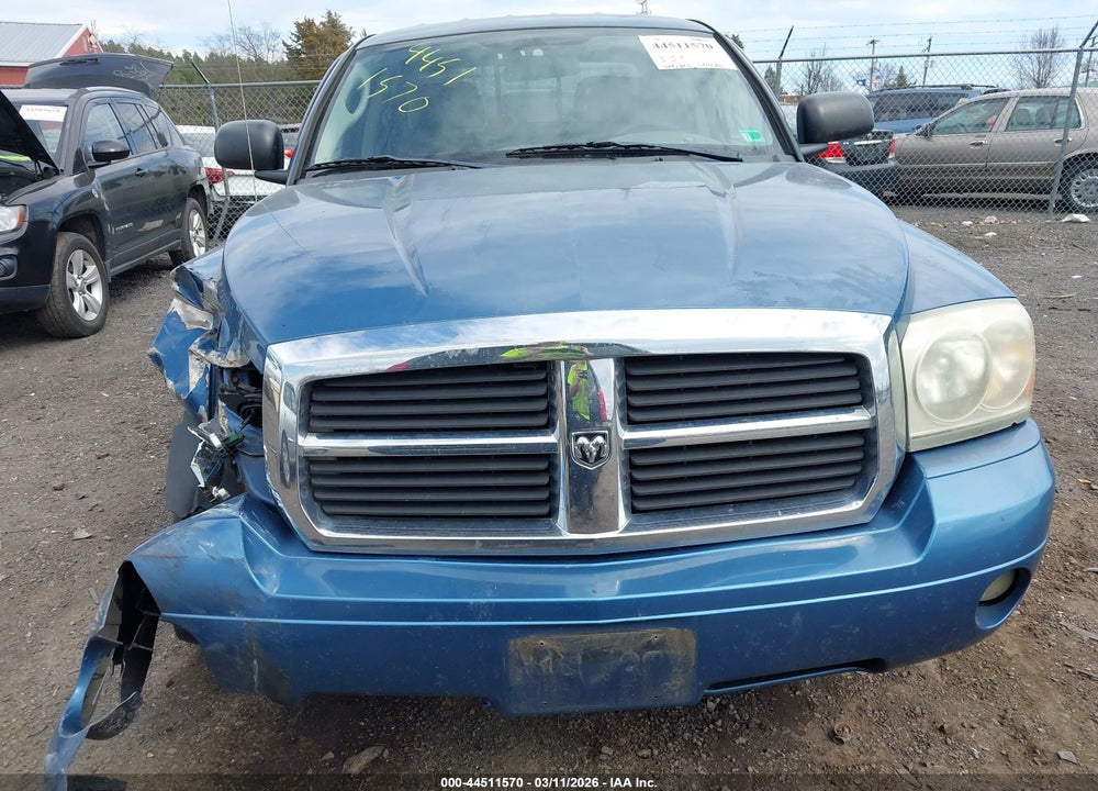 2006 DODGE DAKOTA SLT VIN: 1D7HE48K06S635319