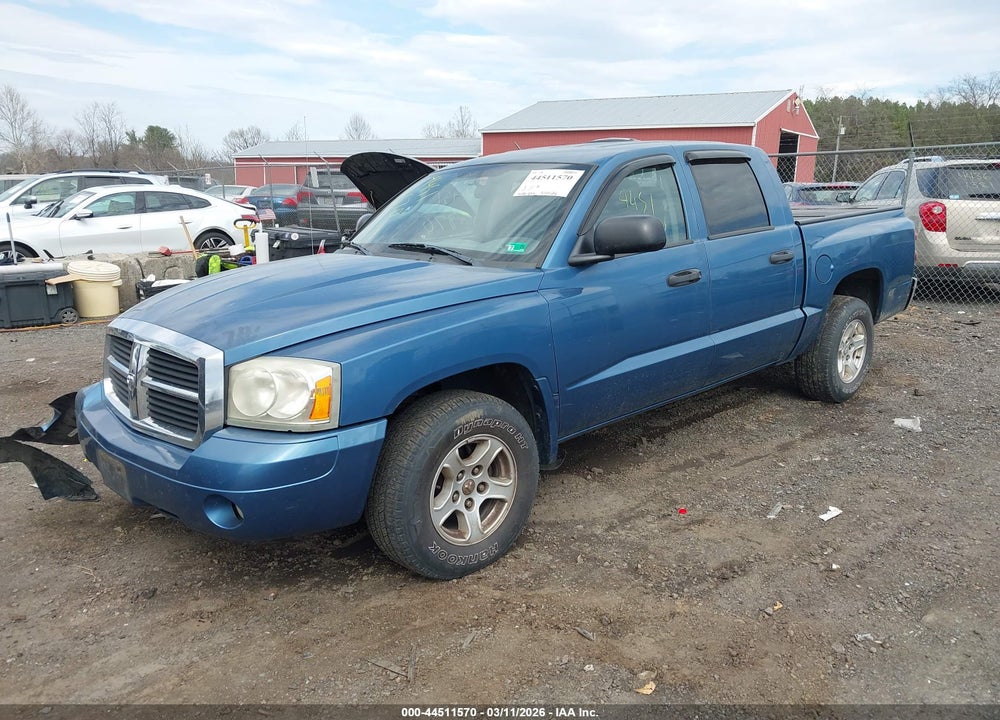 2006 DODGE DAKOTA SLT VIN: 1D7HE48K06S635319