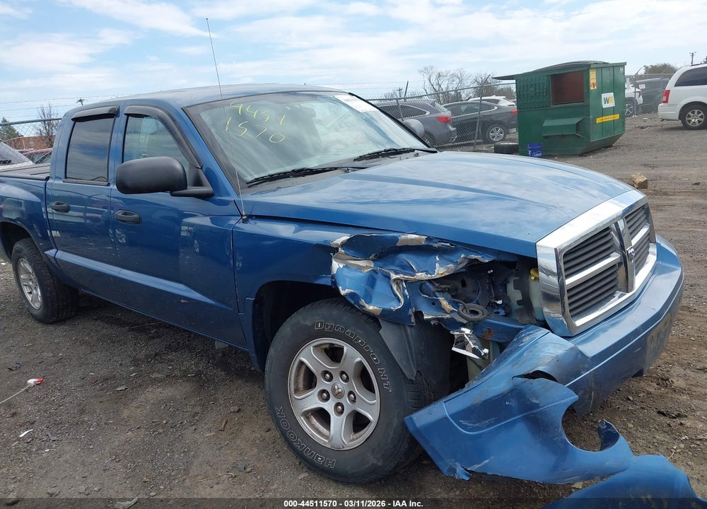 2006 DODGE DAKOTA SLT VIN: 1D7HE48K06S635319