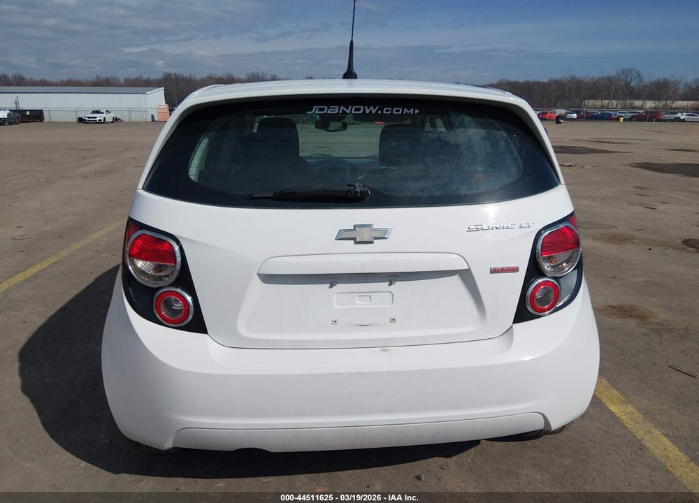 2013 CHEVROLET SONIC LT AUTO VIN: 1G1JC6SB4D4178790