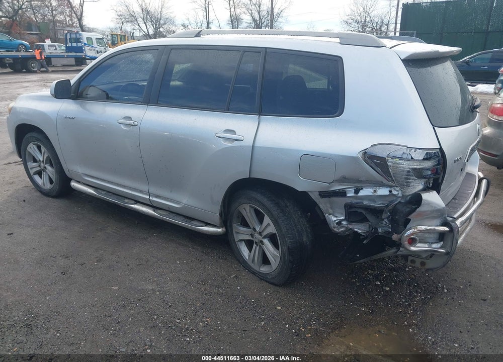 2008 TOYOTA HIGHLANDER SPORT VIN: JTEES43A282001562