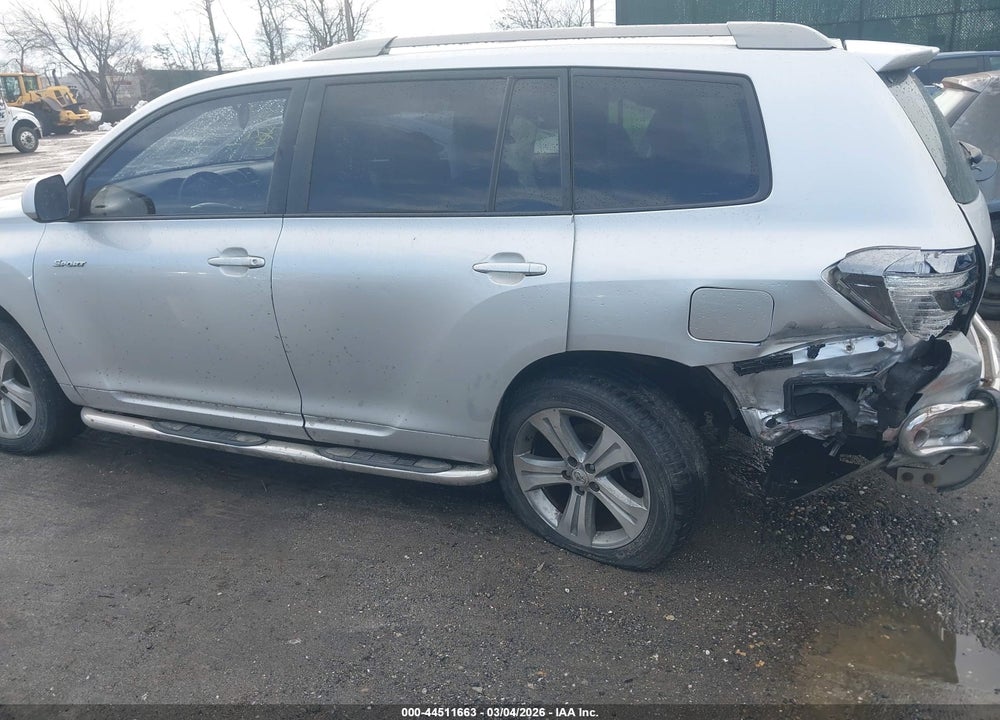 2008 TOYOTA HIGHLANDER SPORT VIN: JTEES43A282001562