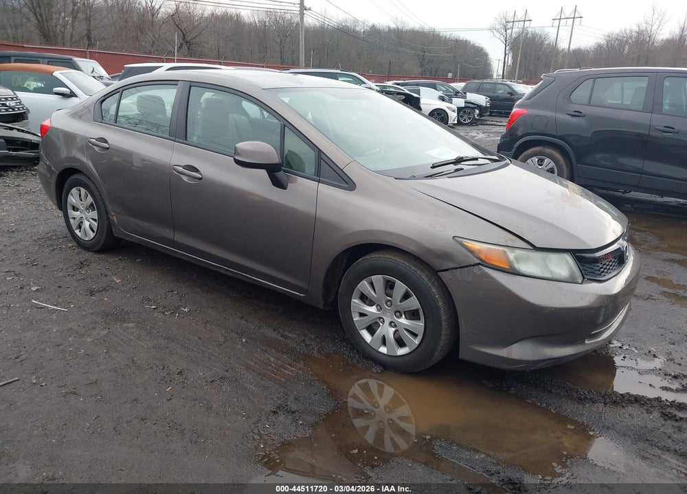 2012 HONDA CIVIC LX VIN: 2HGFB2F54CH578543