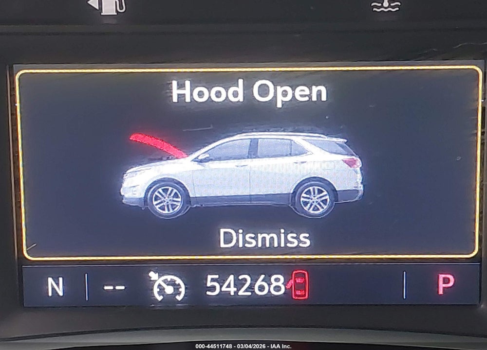 2019 CHEVROLET EQUINOX PREMIER VIN: 3GNAXYEX0KL377560