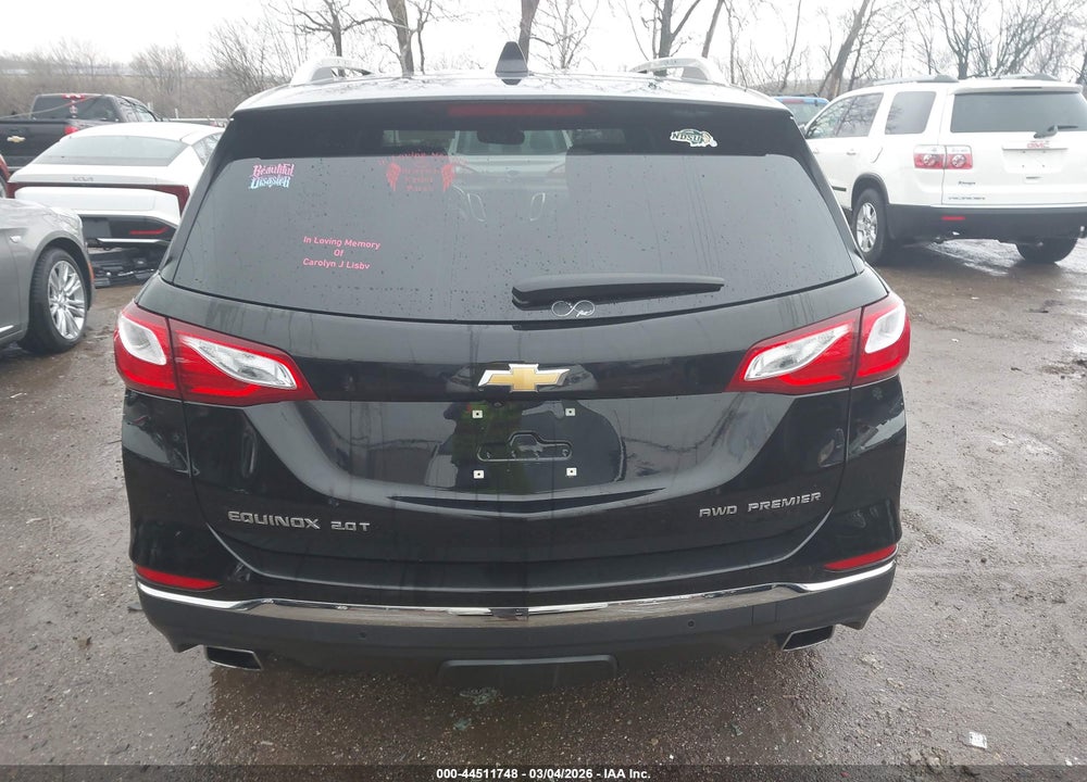 2019 CHEVROLET EQUINOX PREMIER VIN: 3GNAXYEX0KL377560