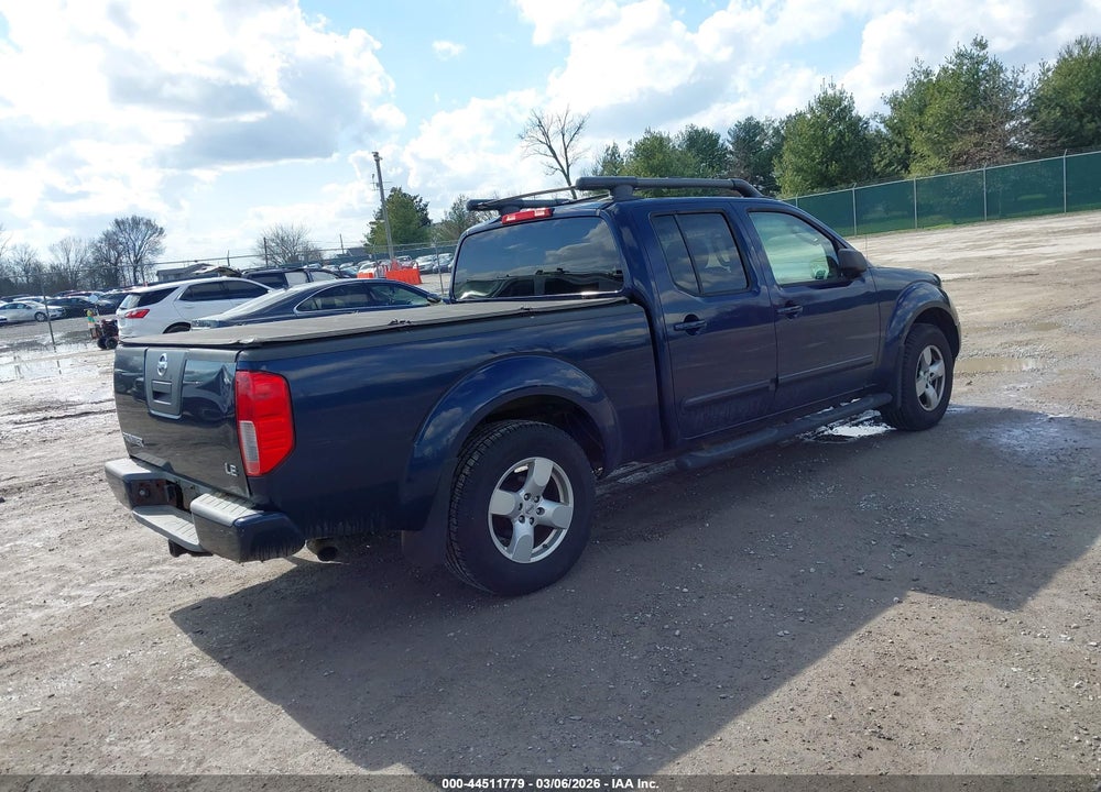 2008 NISSAN FRONTIER LE VIN: 1N6AD09U28C406562
