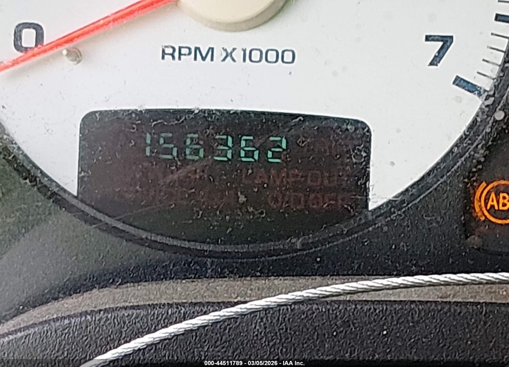 2003 DODGE RAM 1500 SLT/LARAMIE/ST VIN: 1D7HA18N93S167381