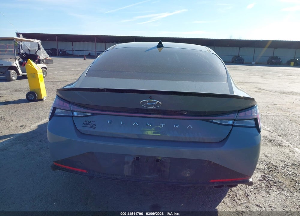 2021 HYUNDAI ELANTRA N LINE VIN: KMHLR4AF6MU182360